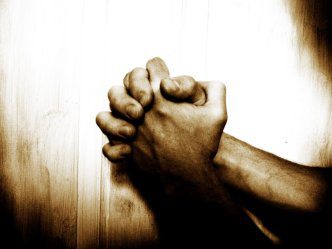 the pastor at prayer